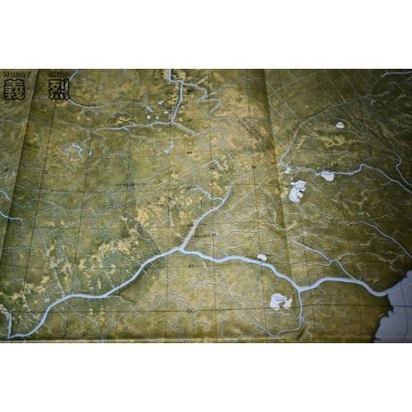 ベトナム地図（米軍、南ベトナム軍使用）