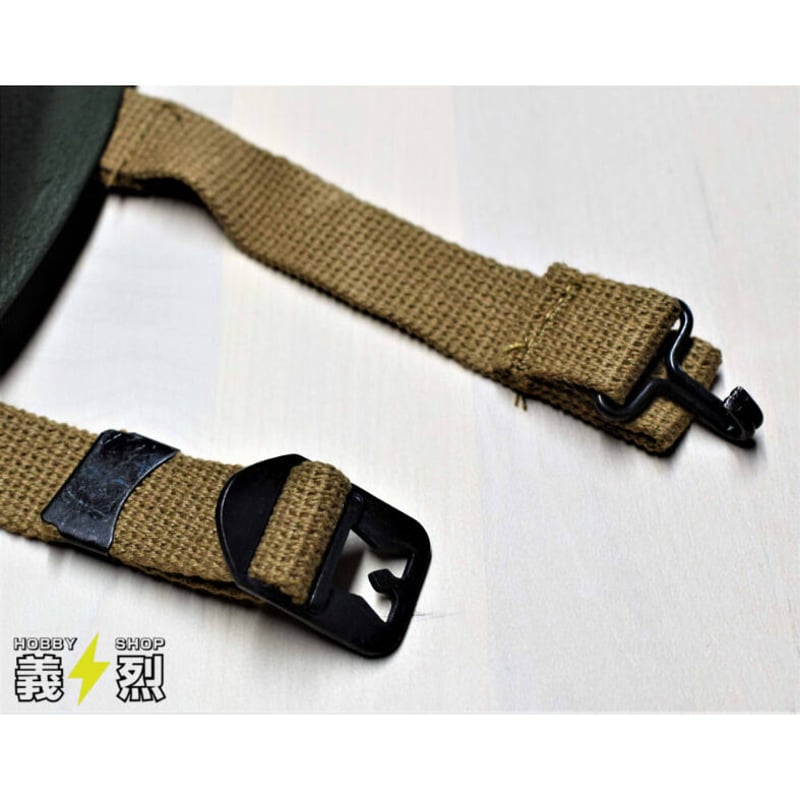 WW2米軍M1ヘルメット・アメリカ軍〈ストラップカーキ色〉・復刻品 | 義烈 WW2米軍M1ヘルメット・アメリカ軍〈ストラップカーキ色〉・復刻品 | 義烈