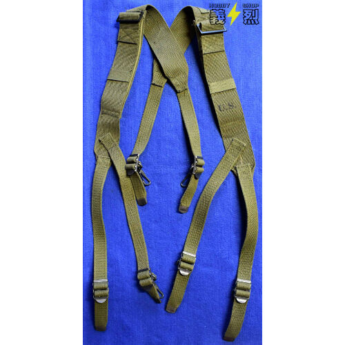 米軍M1945X型サスペンダー〈OD色〉・復刻品 | 義烈