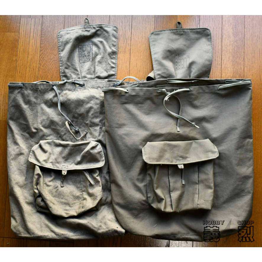 稀少　旧ソ連軍バックパック陸軍用、海軍用セット 日本海軍背嚢グリーン系色リュックサック・復刻品 | 義烈