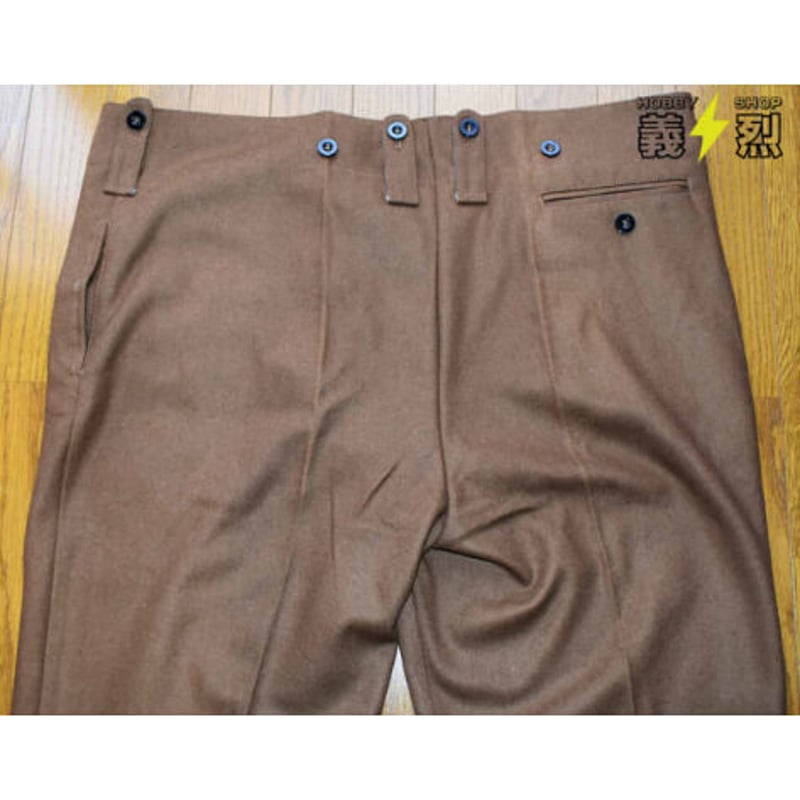 WW2イギリス軍P37パンツ『バトルドレス・トラウザーズ』・復刻品