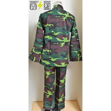 ベトナム人民陸軍現用迷彩服上下