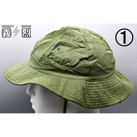 北ベトナム軍/解放戦線ブッシュハット/ムゥタイベオ（グリーン・精巧復刻品①）