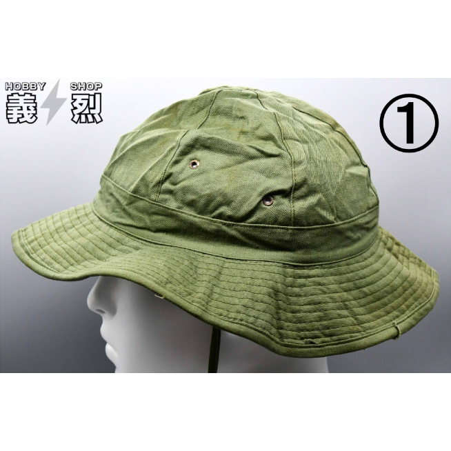 北ベトナム軍/解放戦線ブッシュハット/ムゥタイベオ（グリーン・精巧