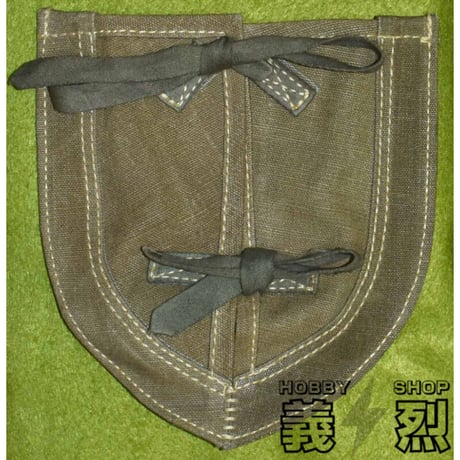 日本陸軍小円匙エンピ【後期型】（カバー，ロープセット）・復刻品