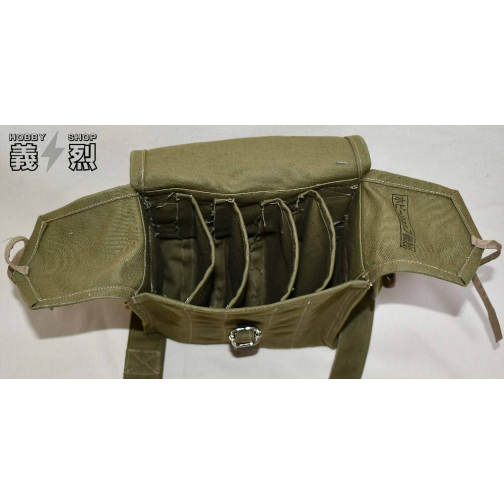 AK 用マガジンポーチ　ベトコン　ベトナム戦争　実物 北ベトナム人民軍AKマガジンポーチ(複製品)厚生地タイプ | 義烈