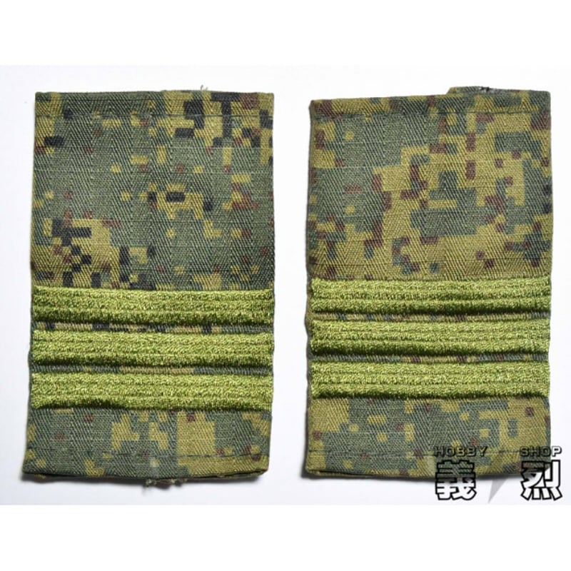 ロシア軍 EMR迷彩服用階級章 | 義烈