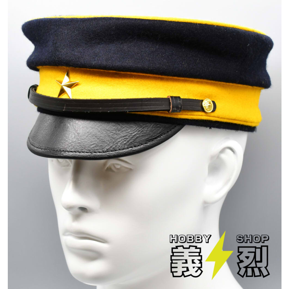大正九年製 日本陸軍 軍帽 実物 日本軍 制帽 略帽 軍服 希少品 日本陸軍明治十九年式兵用軍帽・復刻品（HIKI製） | 義烈