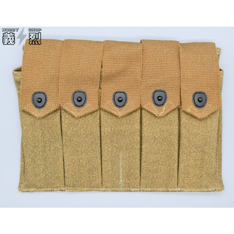 米軍実物　m3a1　マガジンポーチ OD トンプソンsmg mac10 弾薬バッグ SMGマガジンポーチ トンプソンM1A1 30連マグ用 復刻品