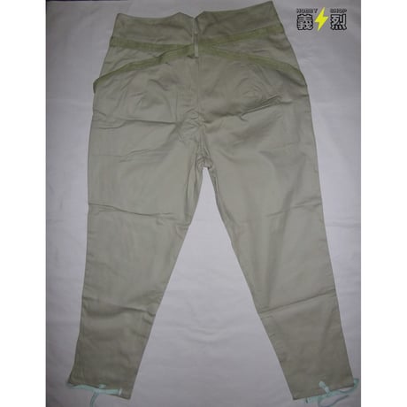 日本陸軍九八式兵用夏袴・復刻品
