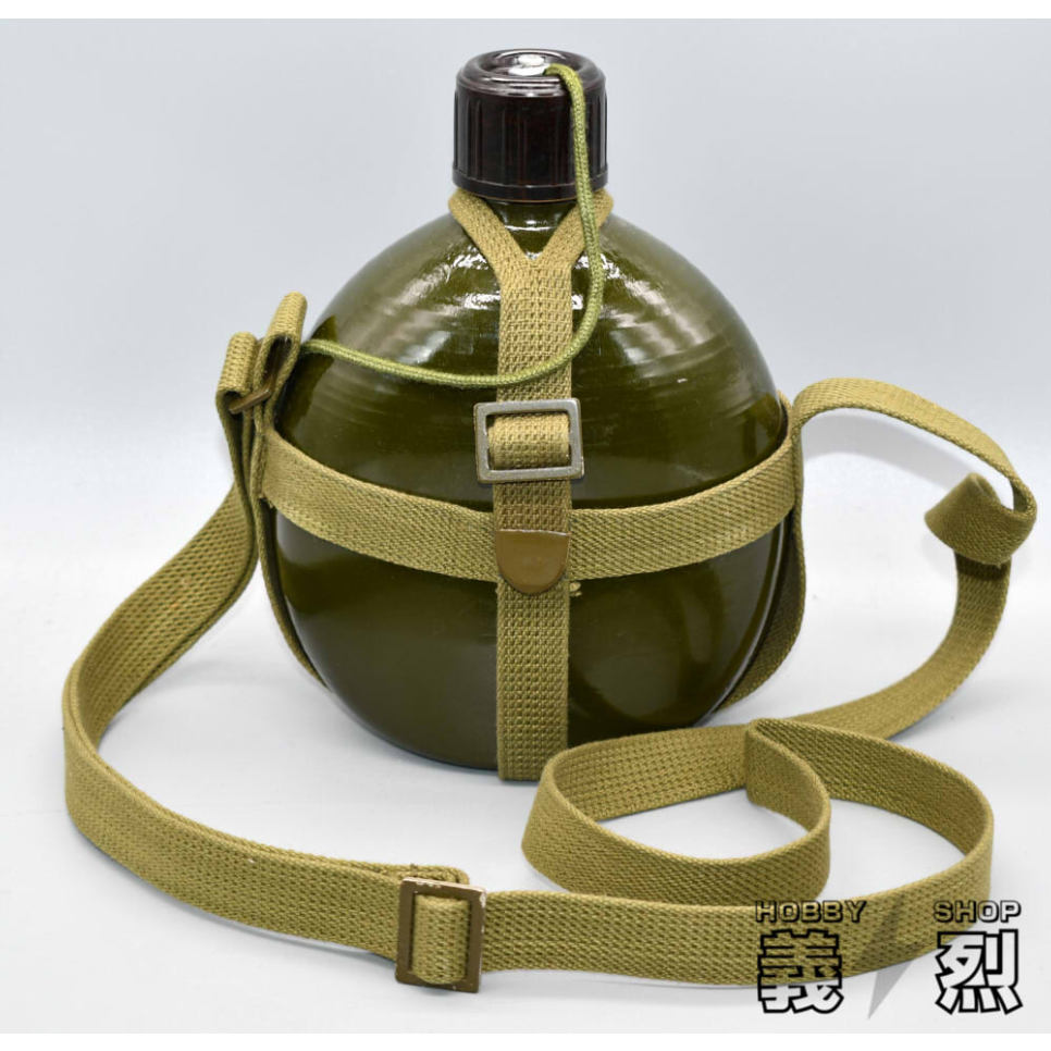 官給ベトナム戦争65式中国人民解放軍戦闘服上下帽子雑嚢弾帯水筒　超フルセット新品 中国軍65式水筒・60年代製 | 義烈