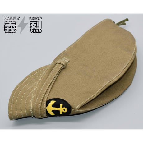日本海軍兵用略帽(黒帽章）・復刻品