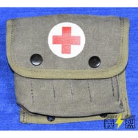 米軍ファーストエイドキットポーチ(赤十字) ・復刻品