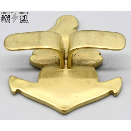 日本海軍九〇式鉄帽用帽章・復刻品