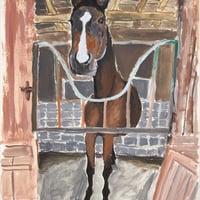 ポストカード(horse2)