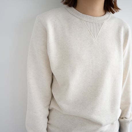 吊り裏毛/classic sweatshirt /oatmeal heather/size1.2