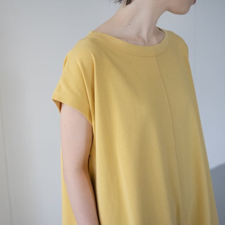 organic cotton one piece/cream gold