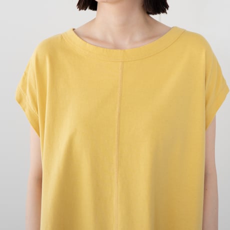 organic cotton flow one piece/cream gold