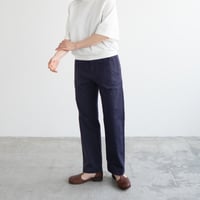 コットンヘリンボーンワークパンツ