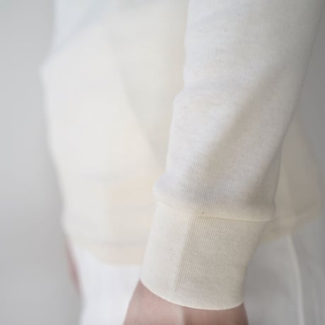 organic cotton/high neck /kinari