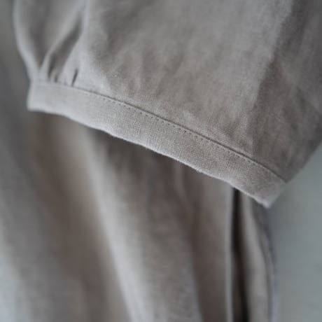 belgian linen shits one-piece/gray
