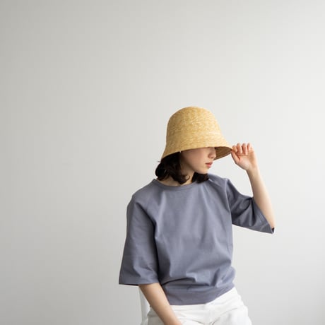 mvs cotton/half sleeve tshirt/blue stone