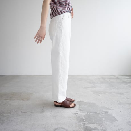13.5oz straight jeans /off white/size28.31