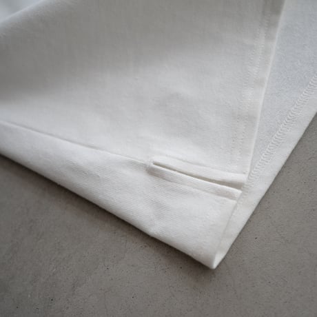 mid-length heritage Basque shirt/off white