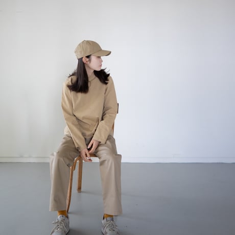 classic cotton dad cap/navy.beige