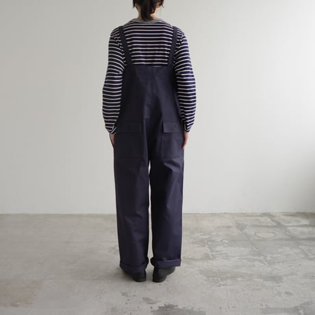 cotton herringbone  stocking wader/faded navy