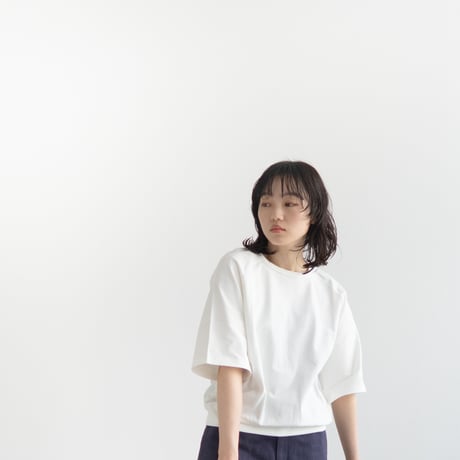 mvs cotton/half sleeve tshirt/white