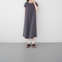 organic cotton flow one piece/asphalt