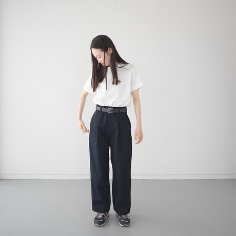 twill cotton linen/tack pants/phantom/size1.2