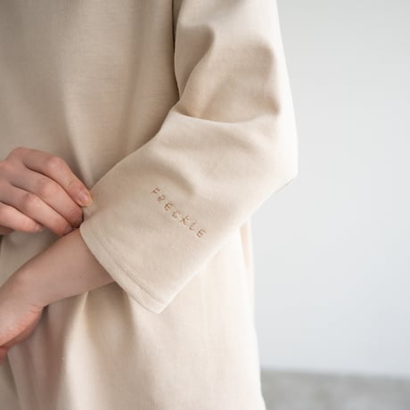 mid-length heritage Basque shirt/mother pearl