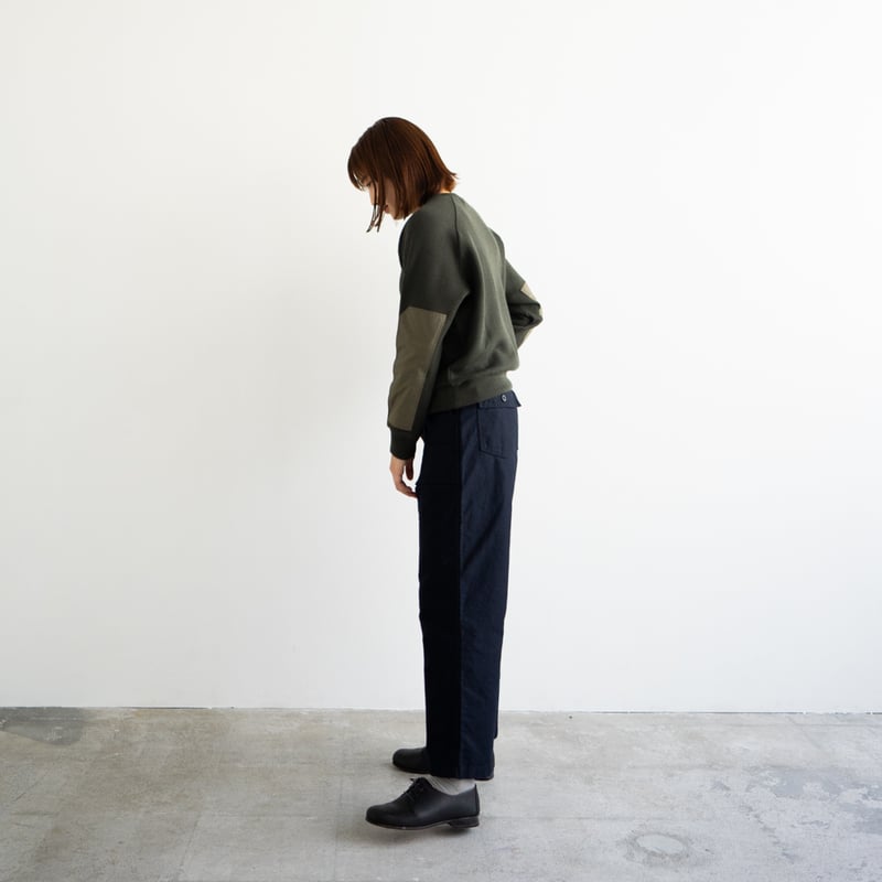back satin/baker pants/size1&2/carbon | FRECKLE