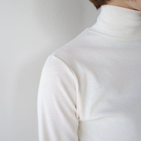 organic cotton/high neck /kinari
