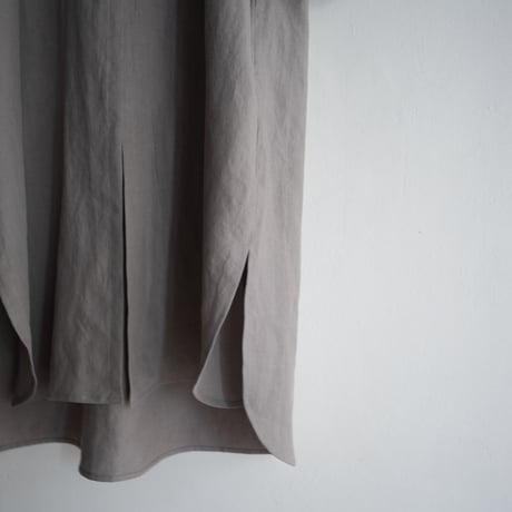 belgian linen shits one-piece/gray
