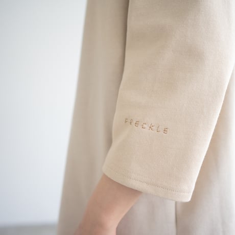 mid-length heritage Basque shirt/mother pearl