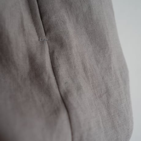 belgian linen shits one-piece/gray