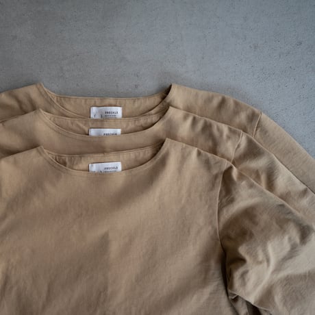 mvs cotton/center back long sleeve tshirt/ancient grain/size1.2.3