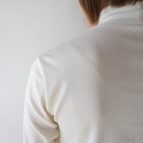 organic cotton/high neck /kinari