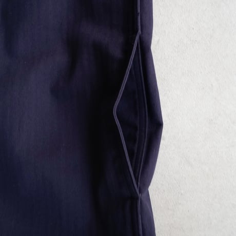 cotton herringbone  stocking wader/faded navy