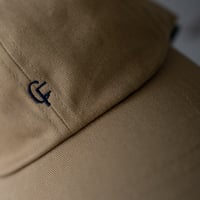 classic cotton dad cap/navy.beige