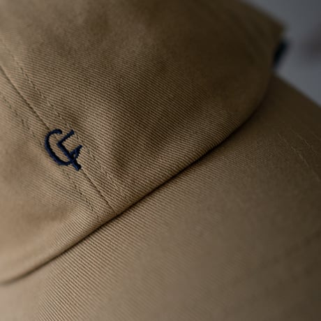 classic cotton dad cap/navy.beige