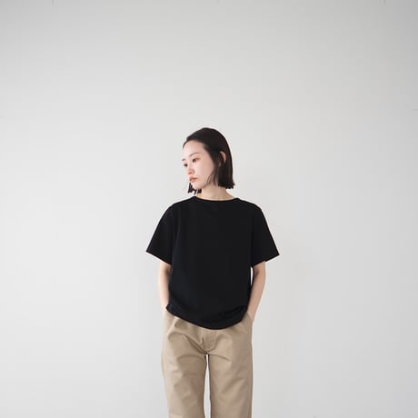 mvs cotton/center back tshirt /black/size1.2.3