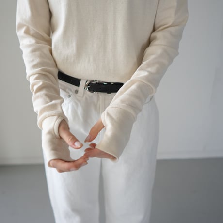 seamless cotton/thumb hole top/kinari/size1.2