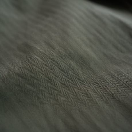 cotton herringbone work pants/olive drab