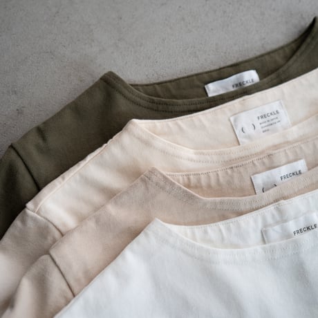 mvs cotton/center back tshirt /olivine/size1.2.3