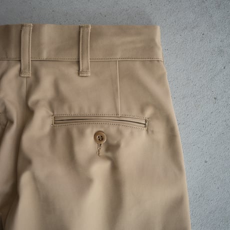 chino pants/straight pants/beige