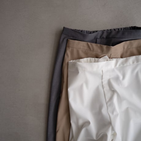 relaxed wide pants/beige
